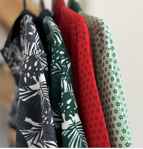 DLK Printed Golf Shirt