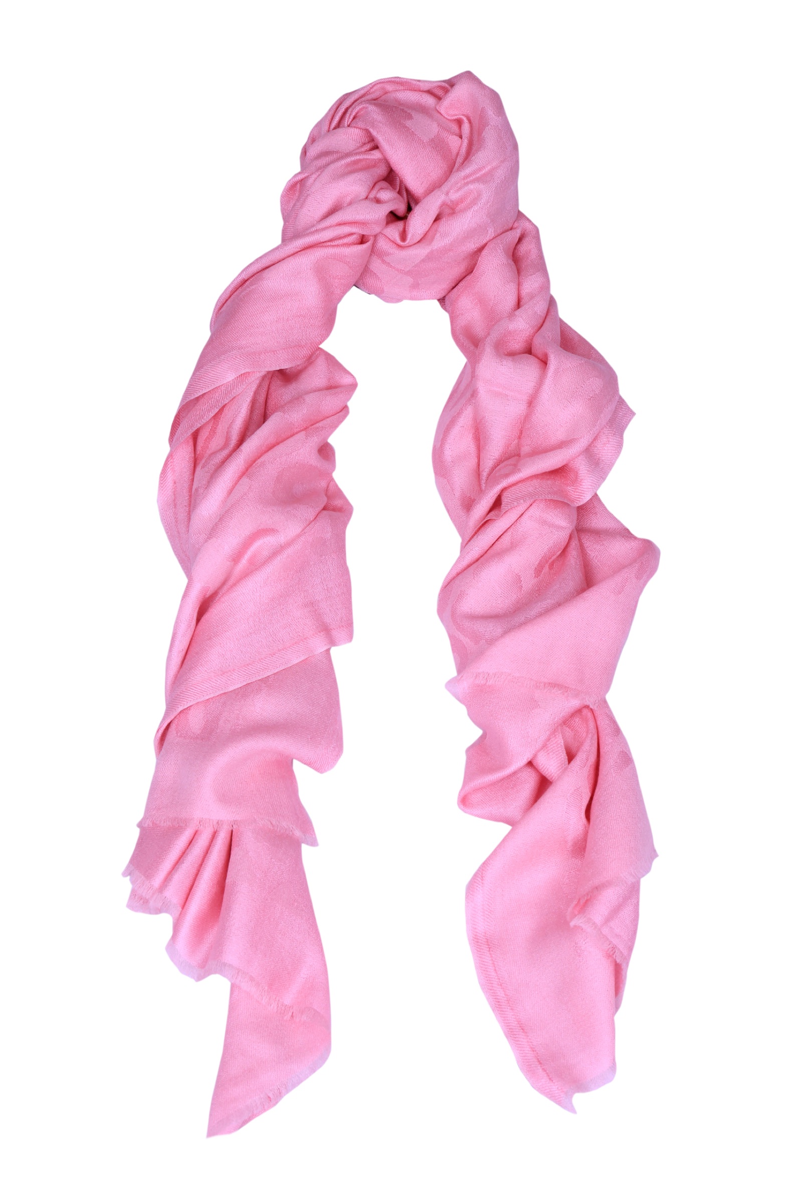 Jacquard scarf in pink for Ahume.